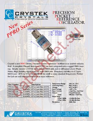 PPRO30-26.000 datasheet  